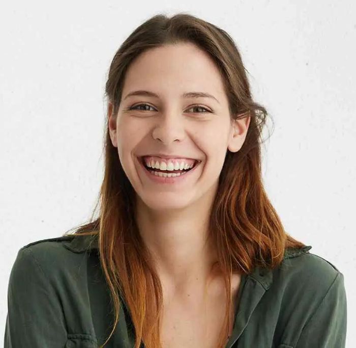Smiling woman